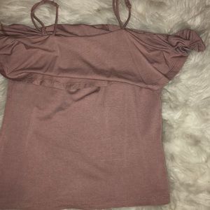 Off the shoulder shirt